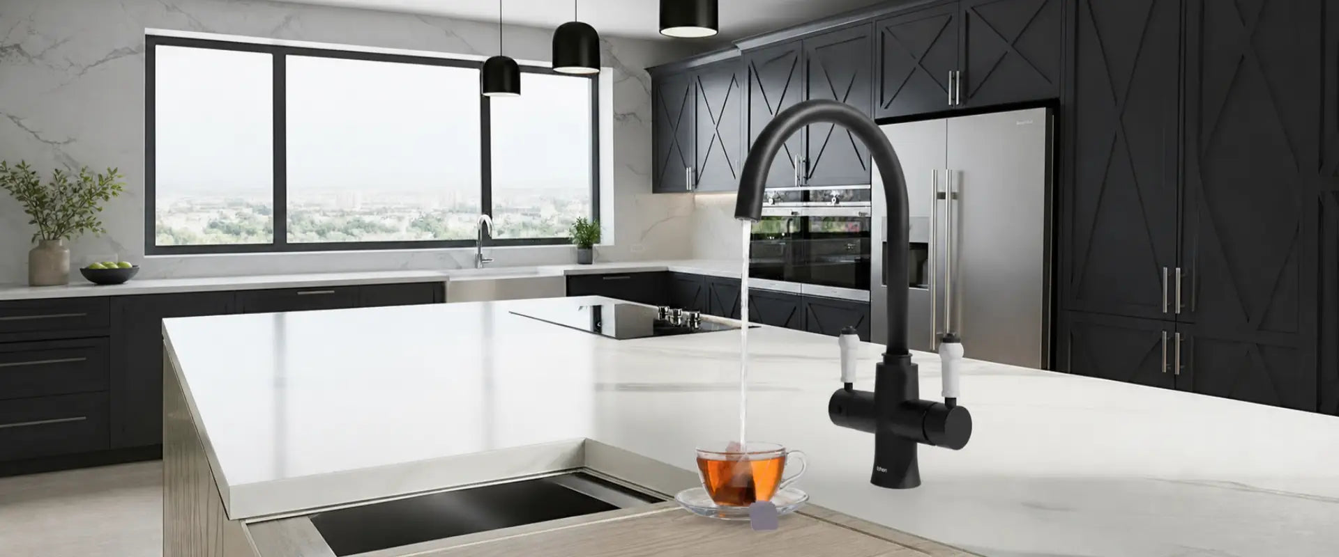 Image of 3-in-1 boiling water tap