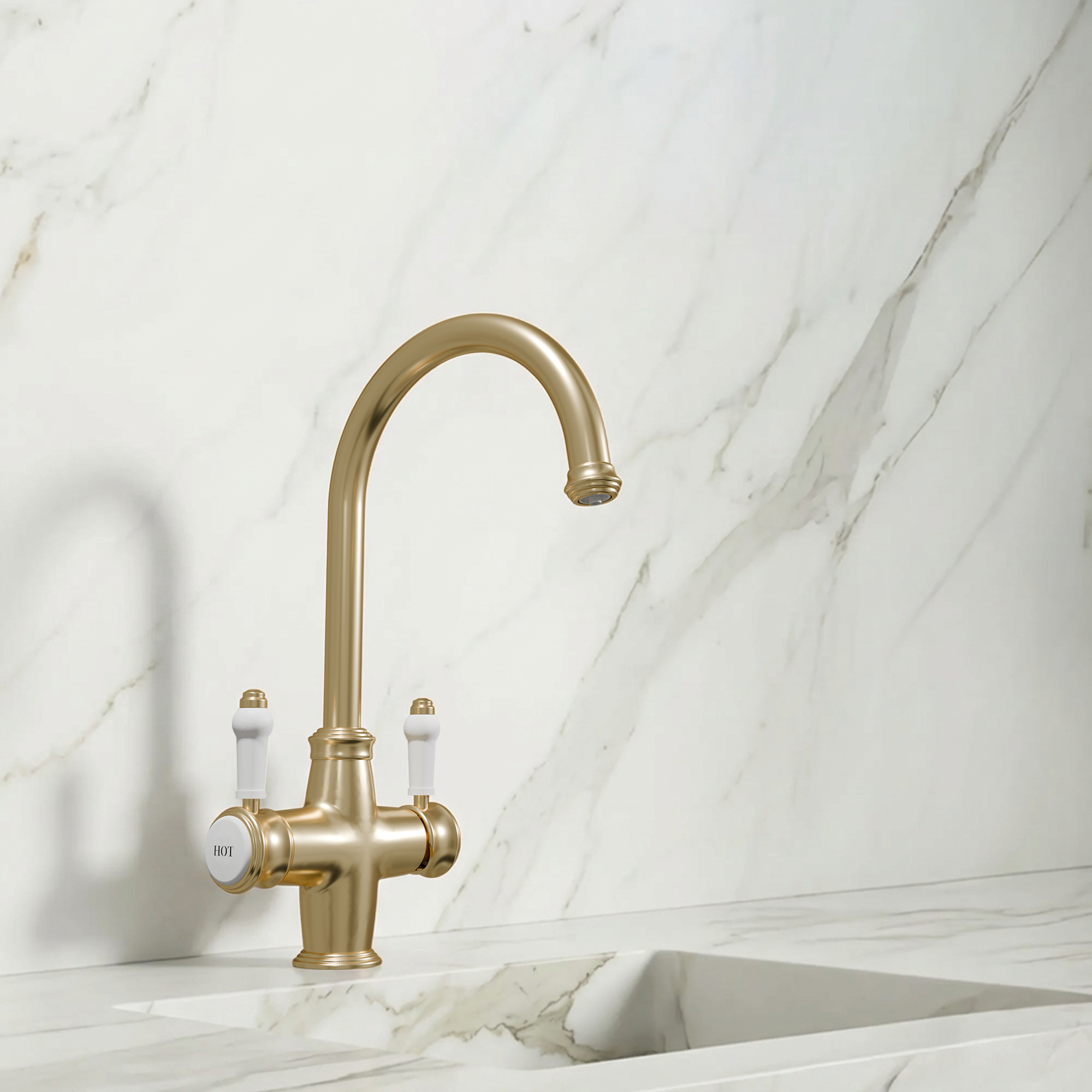 Brushed Brass