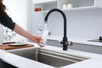4-in-1 Fohen Fervente Touch - Matt Black with Nickel Accents