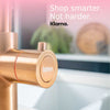 Fohen Furnas Brushed Copper 3 in 1 Instant Boiling Hot Water Tap