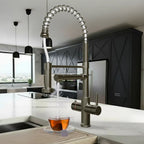 Fohen Aran Pro Brushed Gunmetal Boiling Water Tap