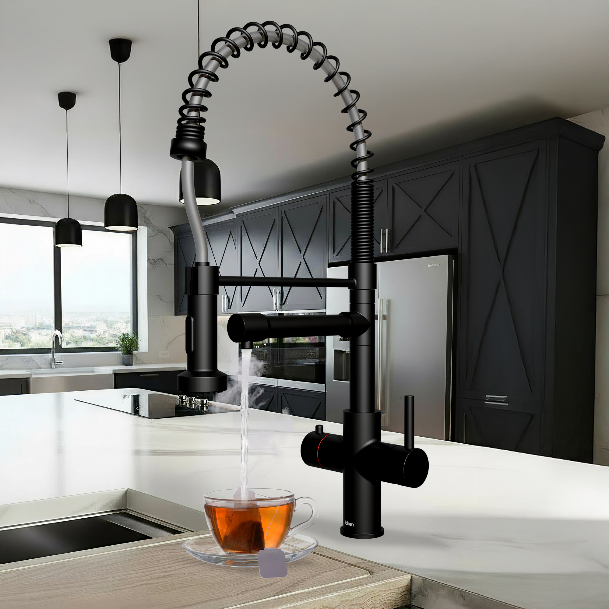 Image of Fohen Aran Pro Matt Black