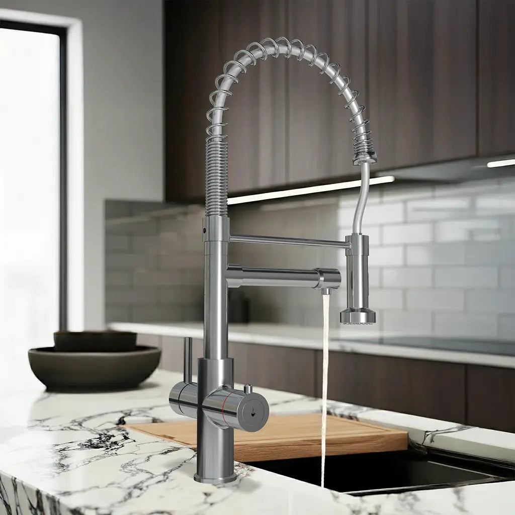 Image of Fohen Aran Pro Chrome Kitchen Tap