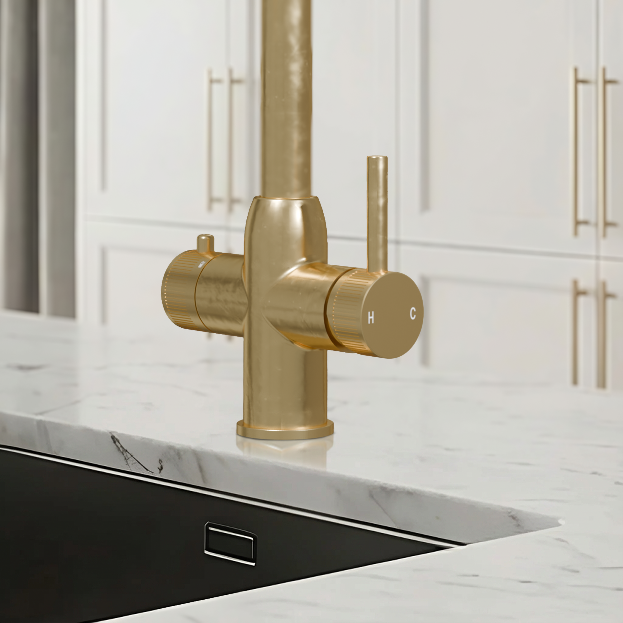 Image of Fohen Areli+ 4-in-1 Brushed Brass