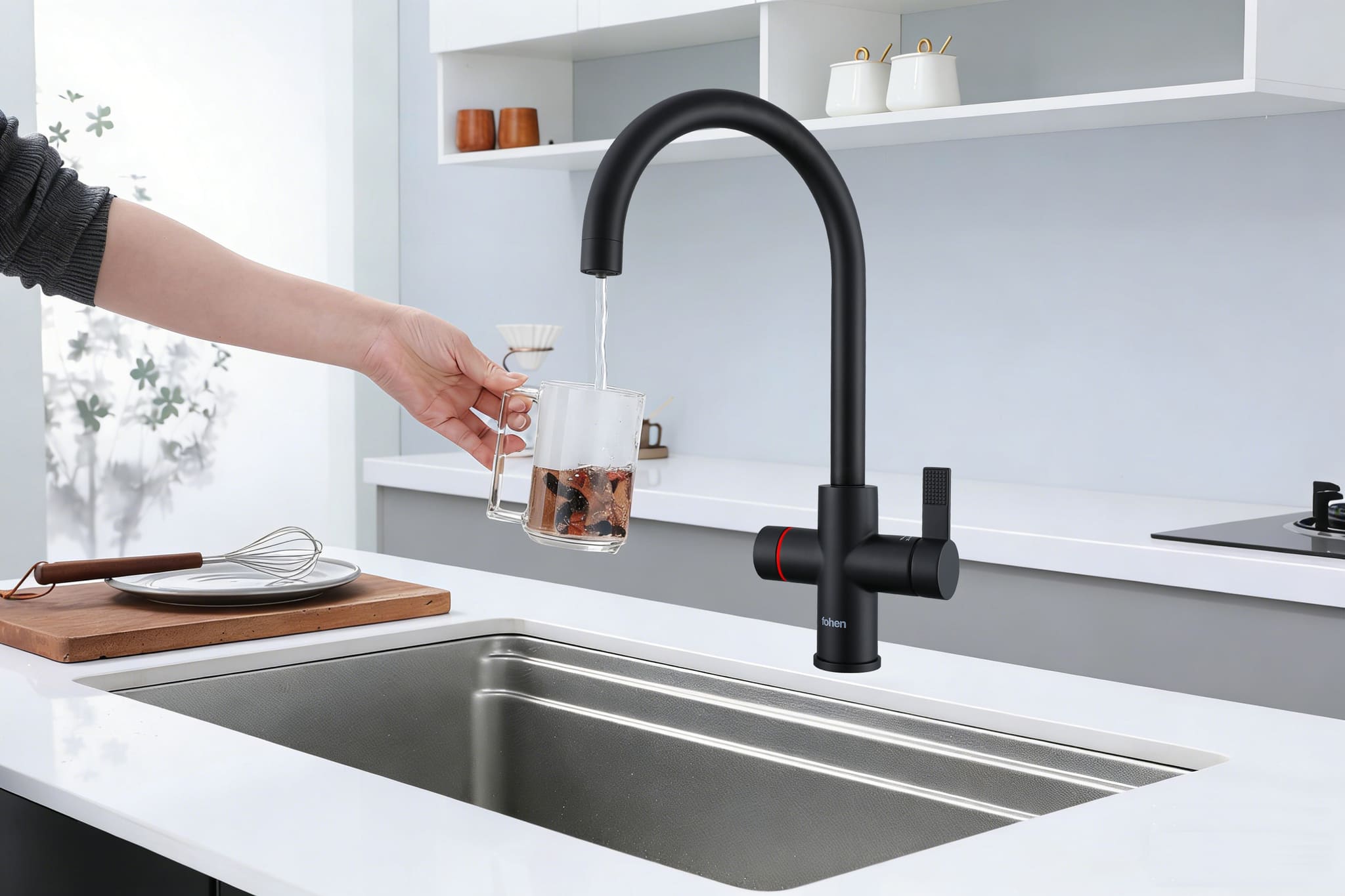 Image of Fohen 4-in-1 Fervente - Matt Black