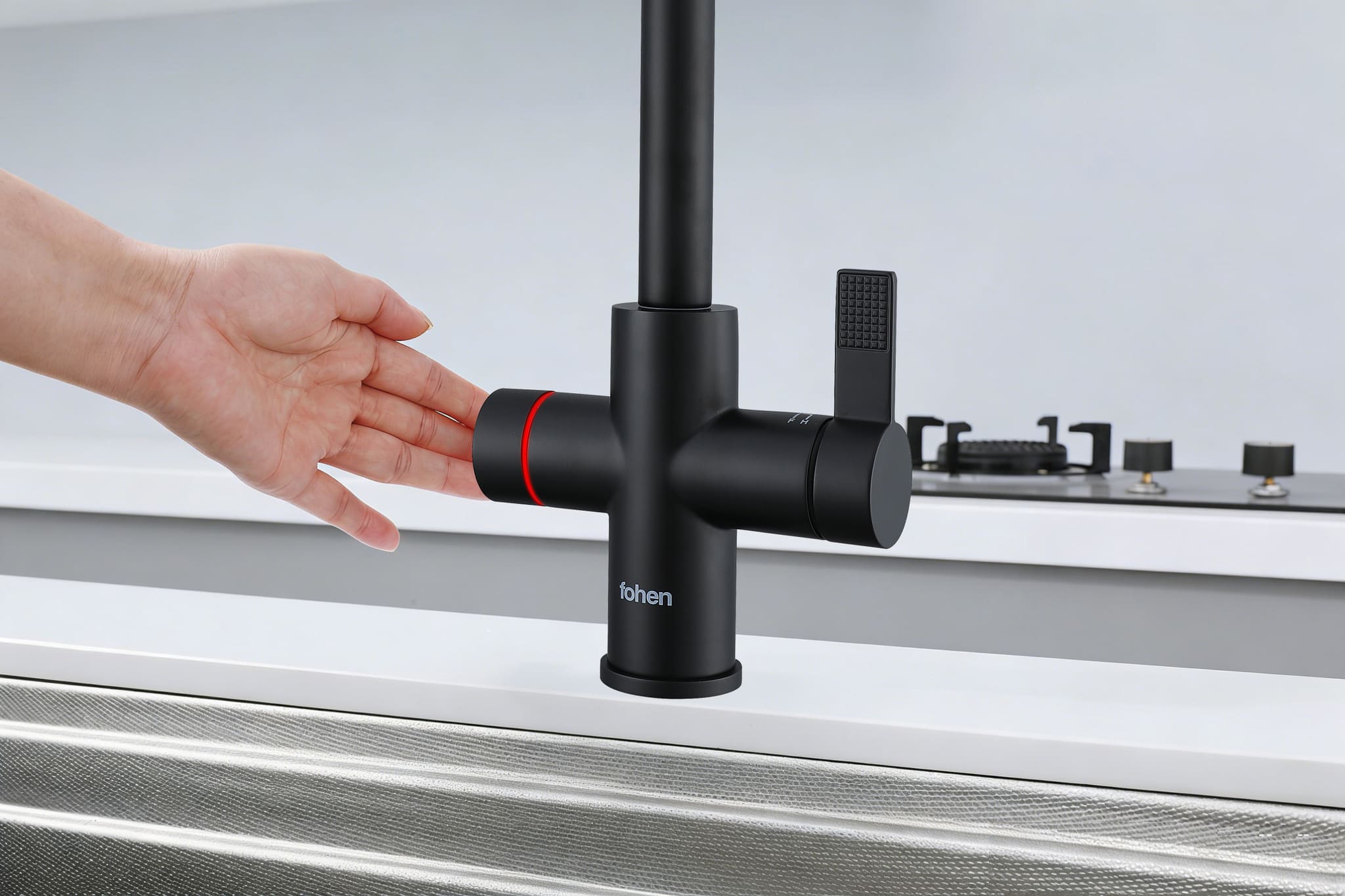 4-in-1 Fohen Fedina Touch - Matt Black