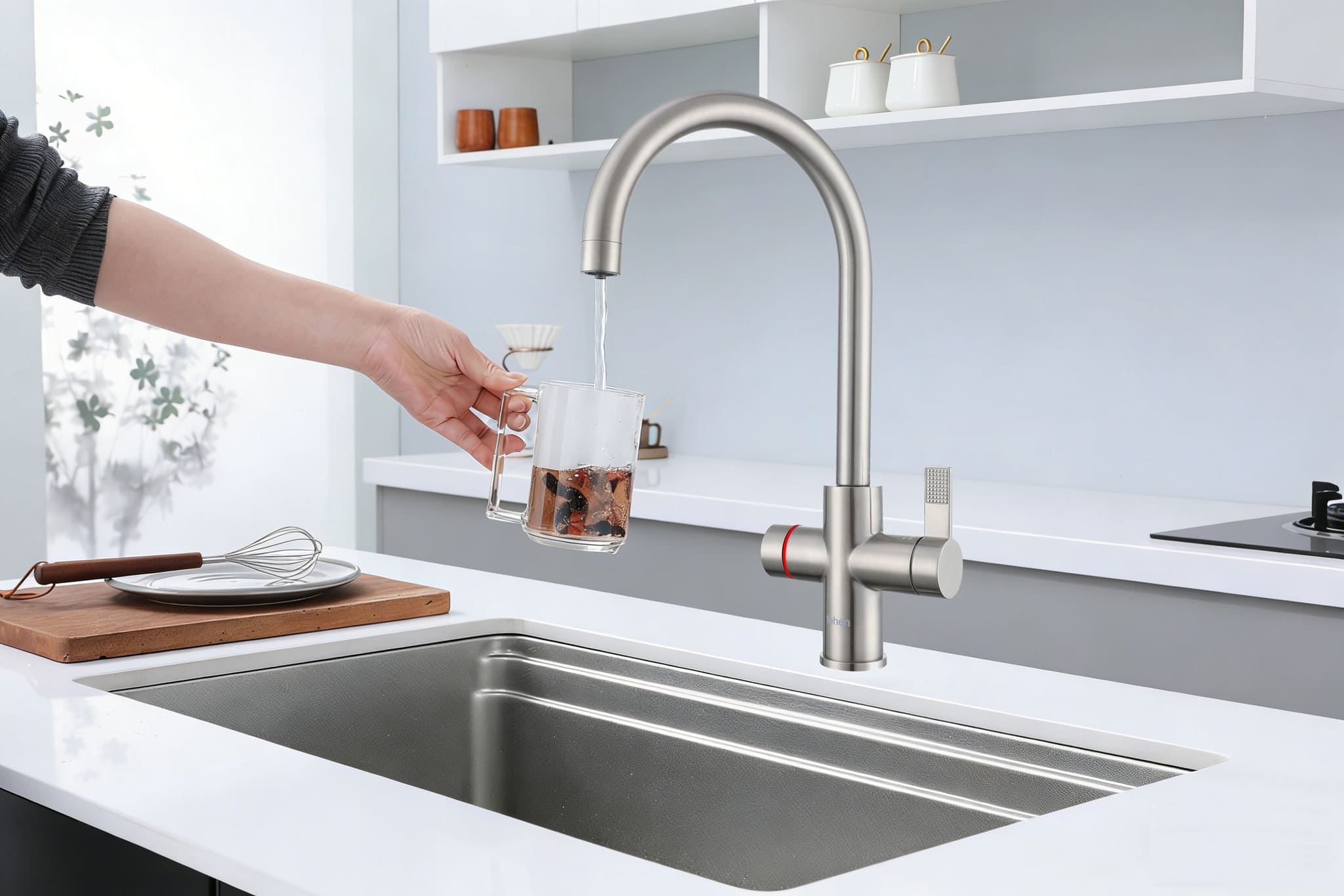 Image of Fohen 4-in-1 Fervente - Brushed Nickel