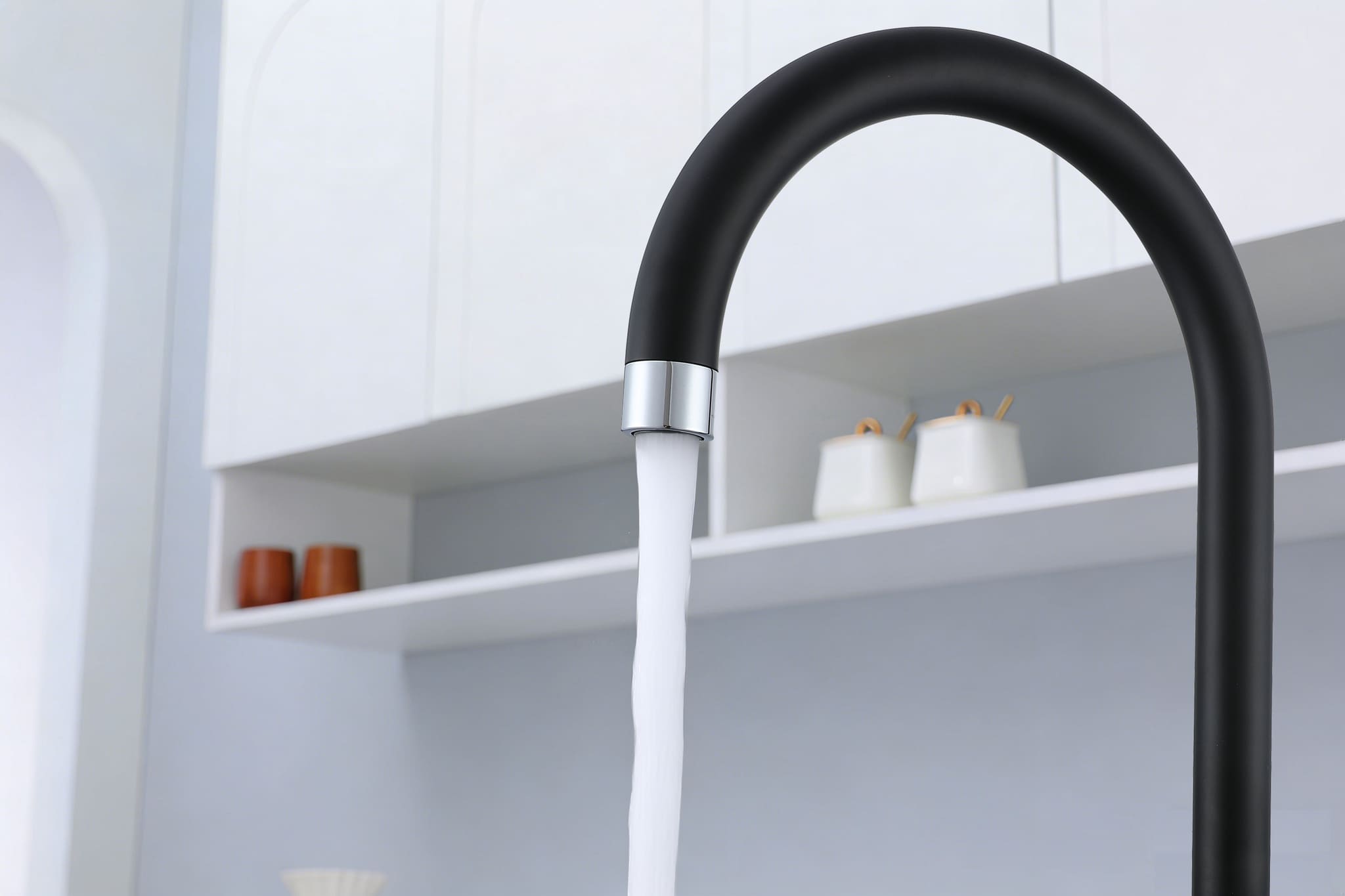 Image of Fohen 4-in-1 Fervente - Matt Black with Chrome Accents