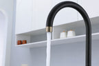 4-in-1 Fohen Fervente Touch - Matt Black with Patinated Brass Accents