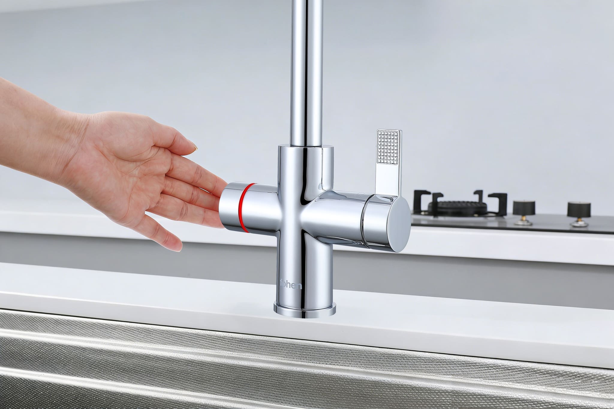 Image of Fohen 4-in-1 Fedina Touch - Chrome