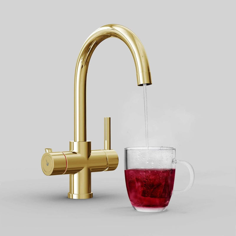 Fohen Furnas | Titanium Gold | 3-in-1 Instant Boiling Water Tap
