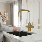 4-in-1 Fohen Enos+ - Brushed Brass