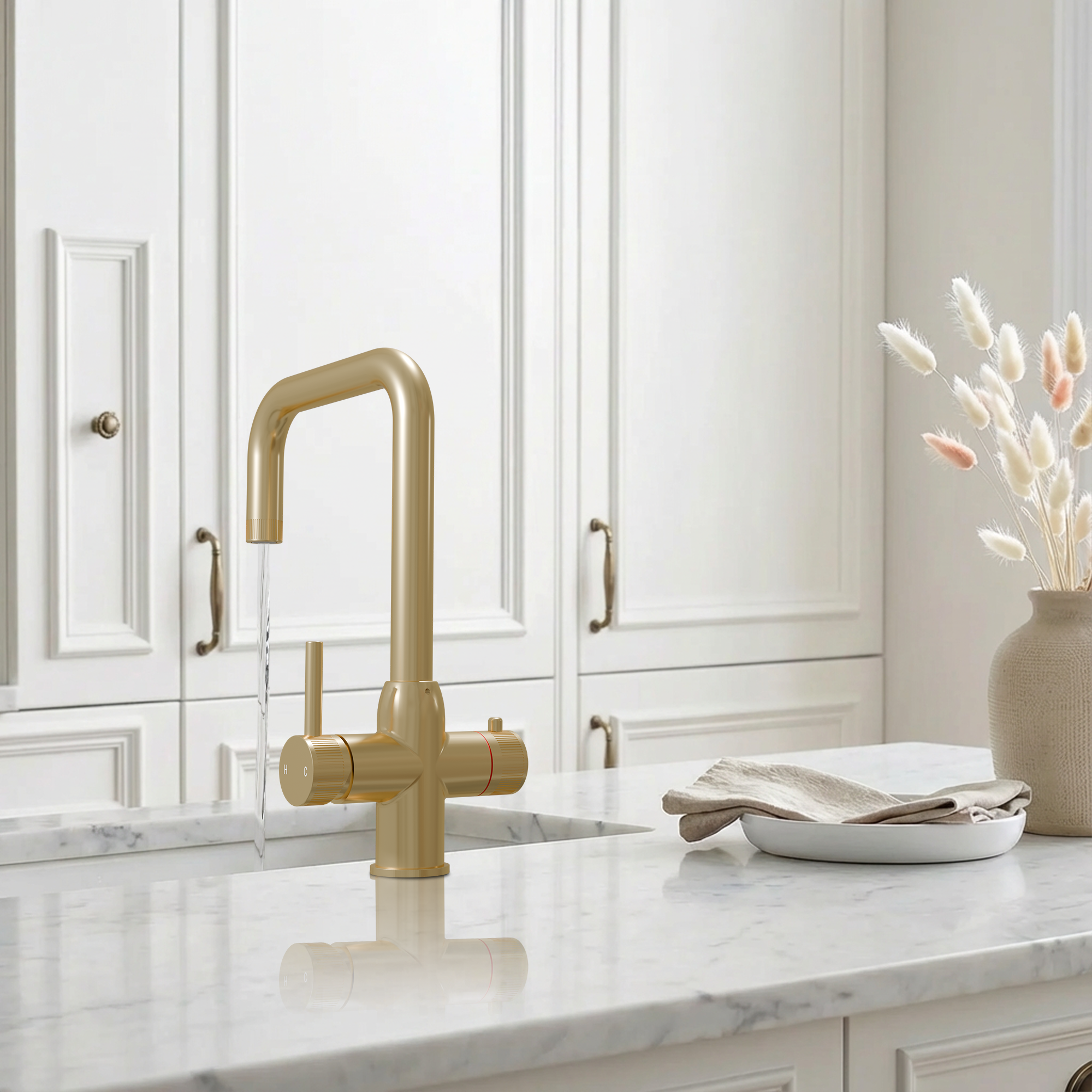 Fohen Enos+ 4-in-1 Brushed Brass