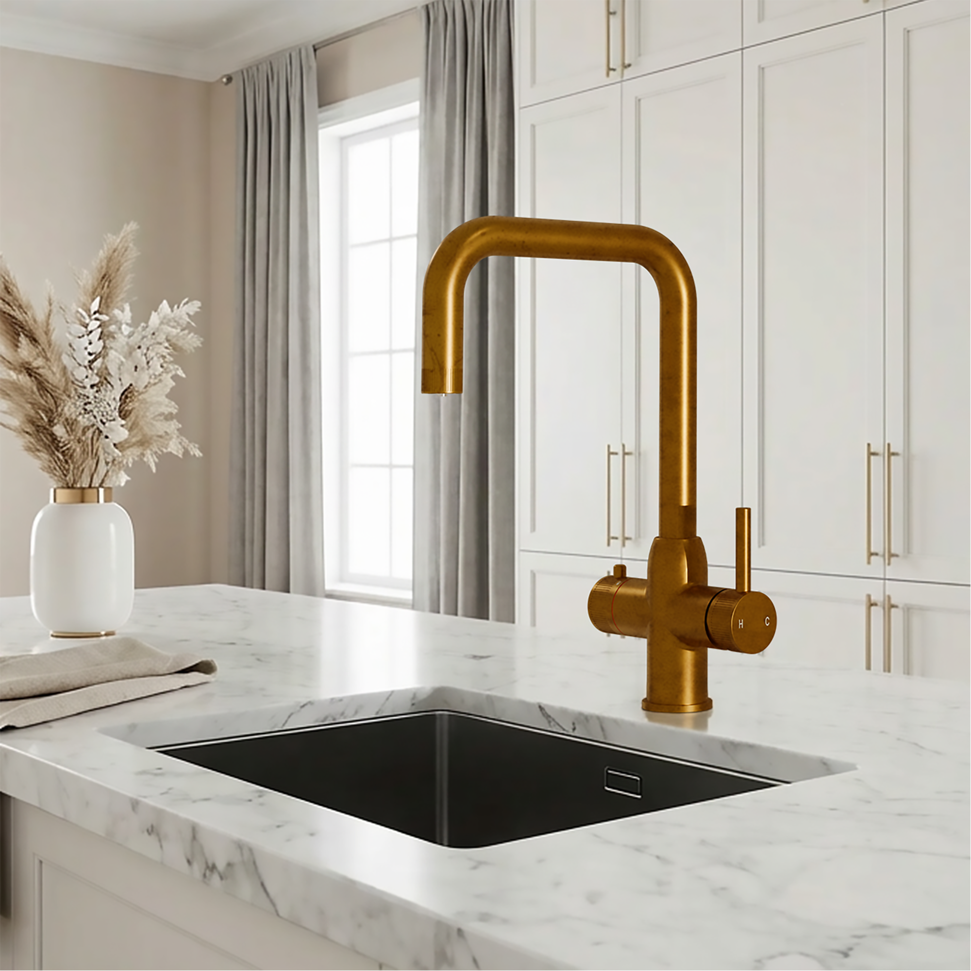 Image of Fohen Enos+ 4-in-1 Aged Brass