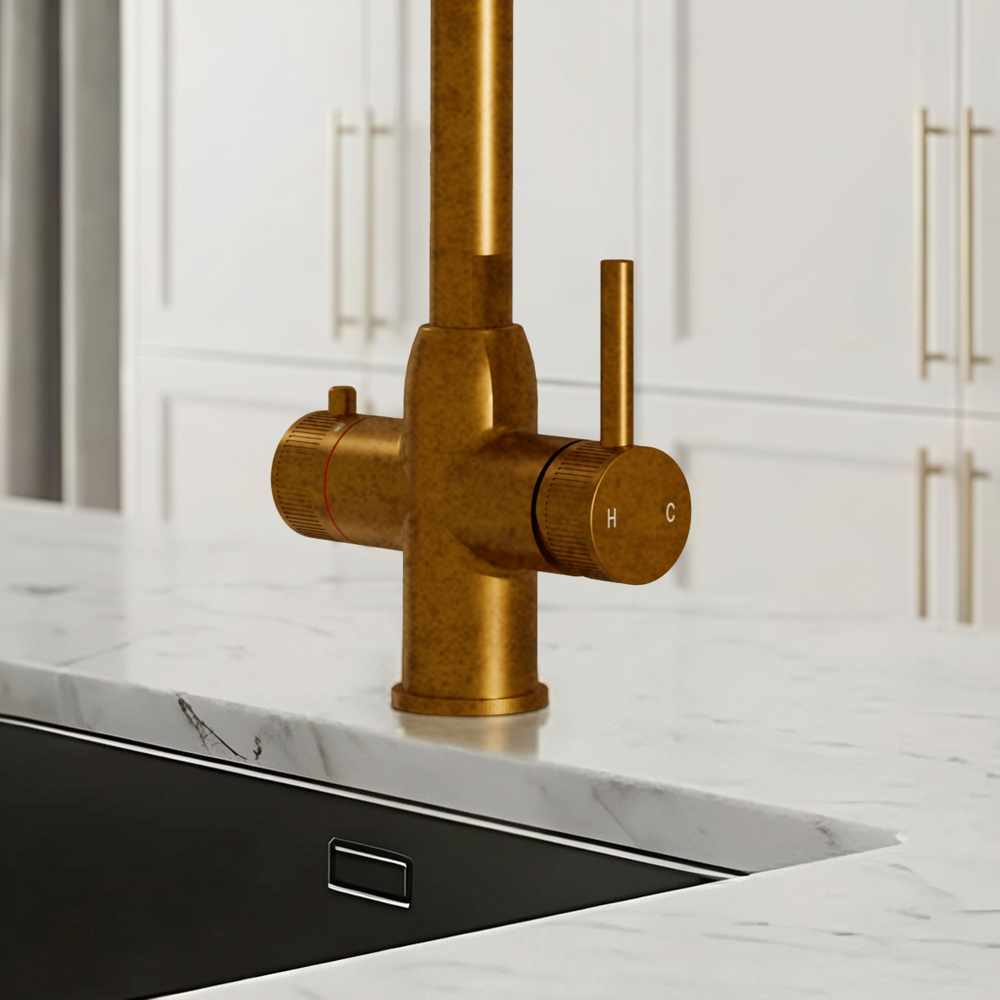 Image of Fohen Enos+ 4-in-1 Aged Brass