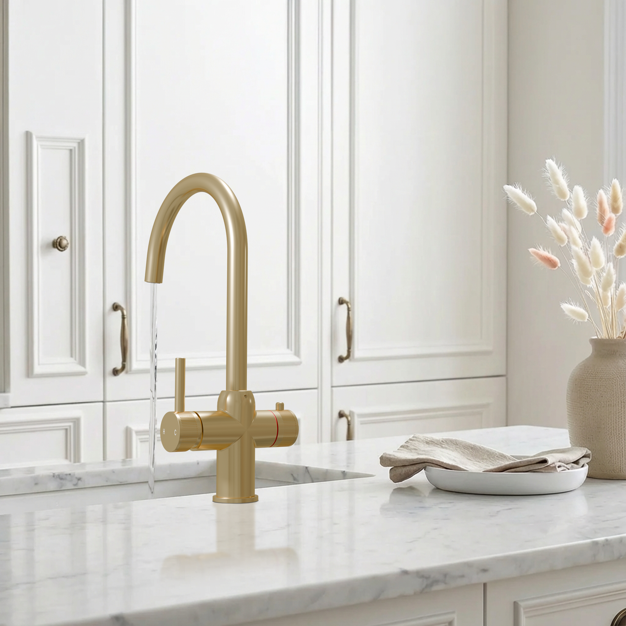 Fohen Enos 3-in-1 Brushed Brass