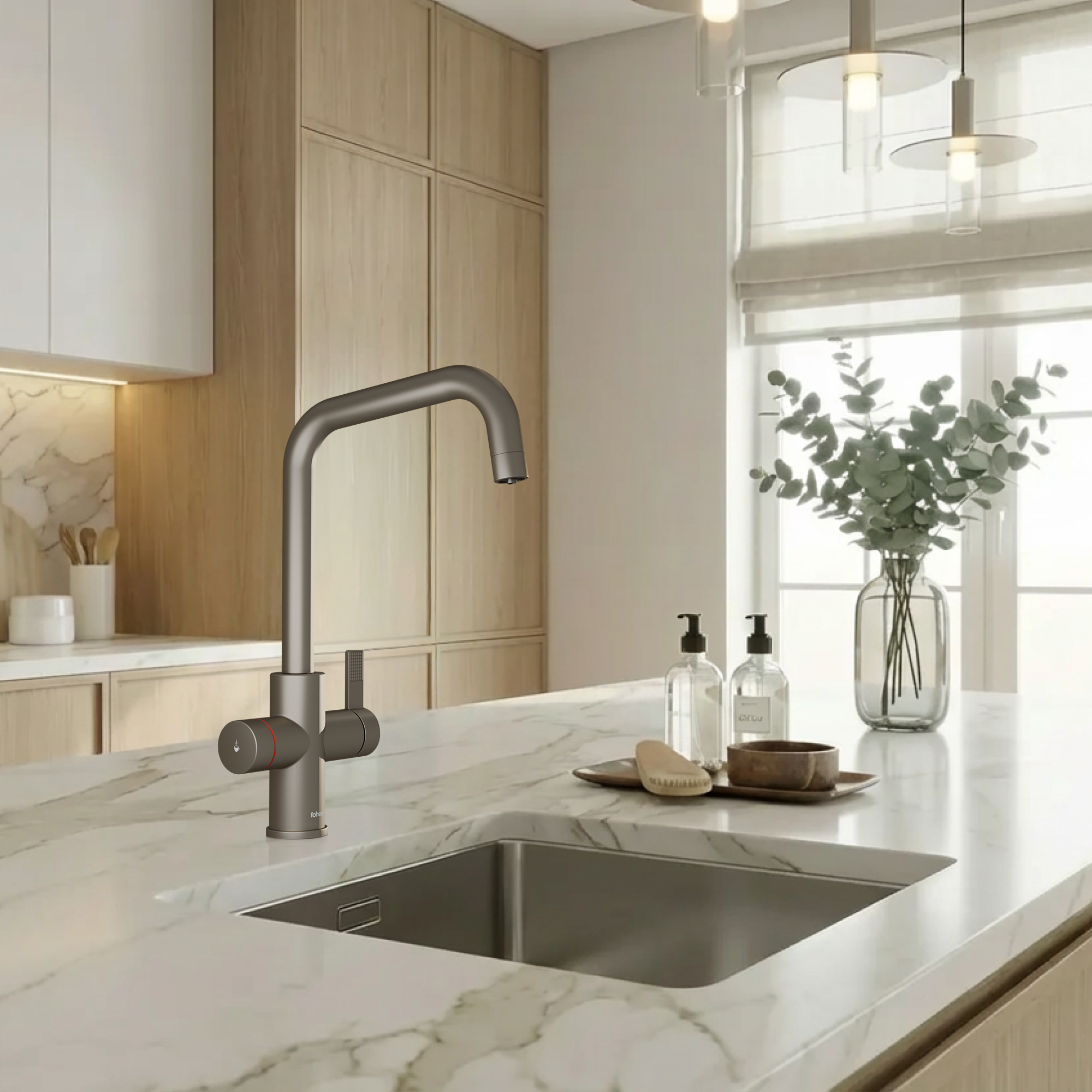 Image of Fohen 4-in-1 Fedina - Brushed Nickel