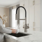 4-in-1 Fohen Flux Touch - Brushed Nickel