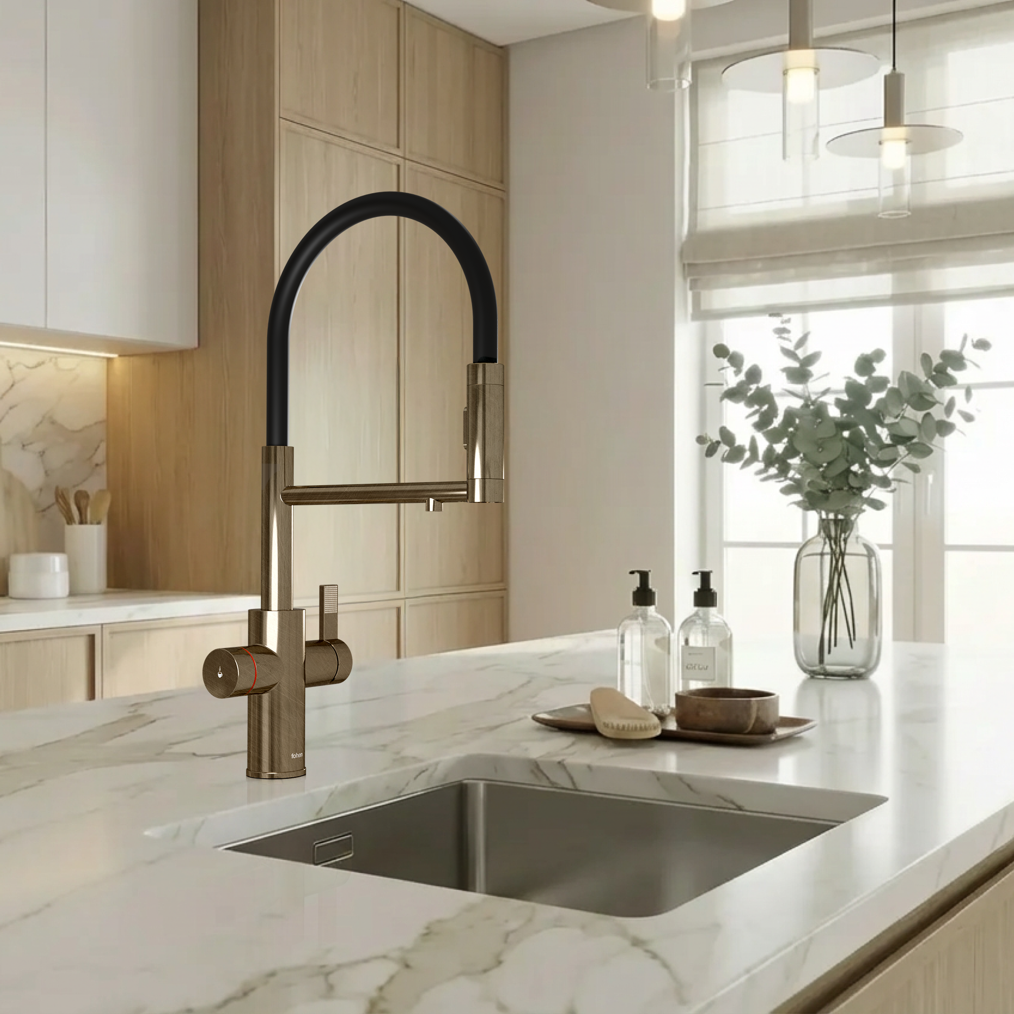 Image of Fohen 4-in-1 Flux - Patinated Brass