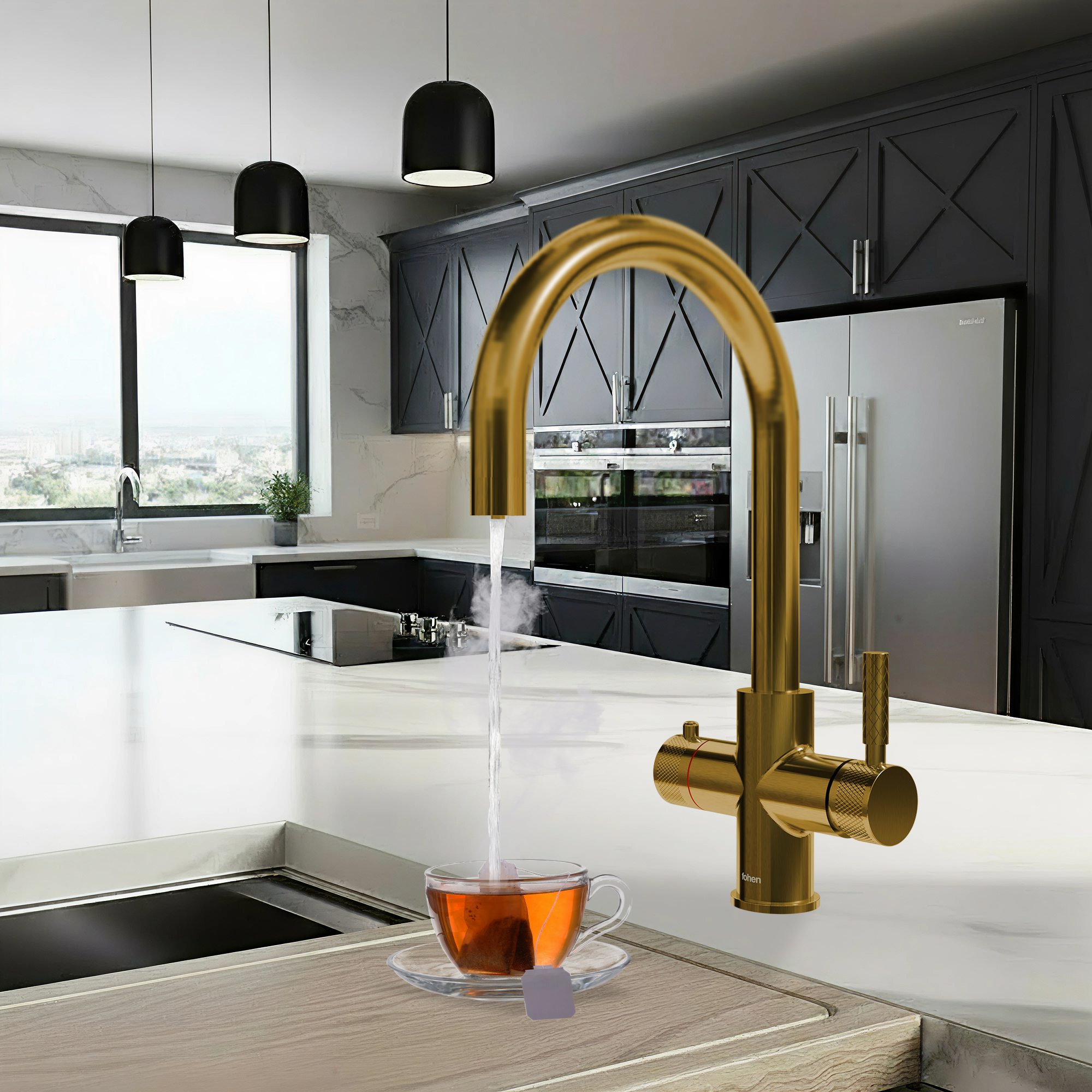 Image of Fohen Flagro Pro Brushed Zirconium Gold