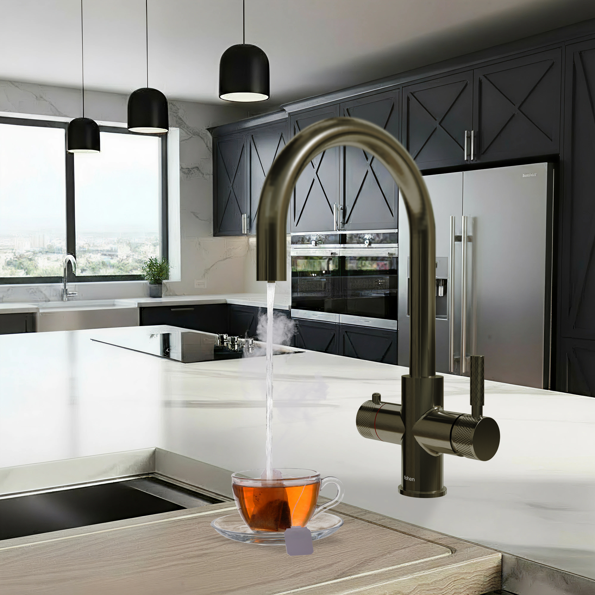 Image of Fohen Flagro Pro Brushed Gunmetal