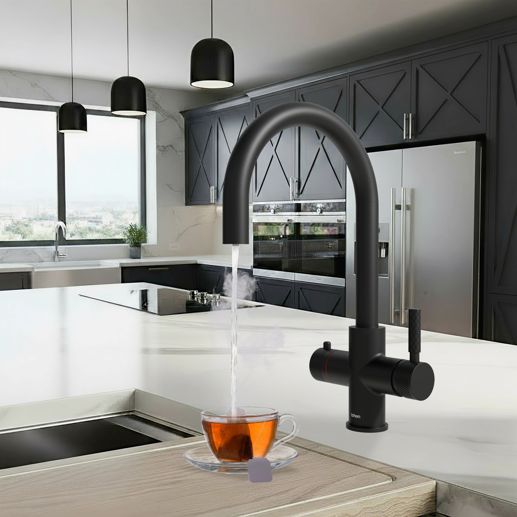 Image of Fohen Flagro Pro Matt Black