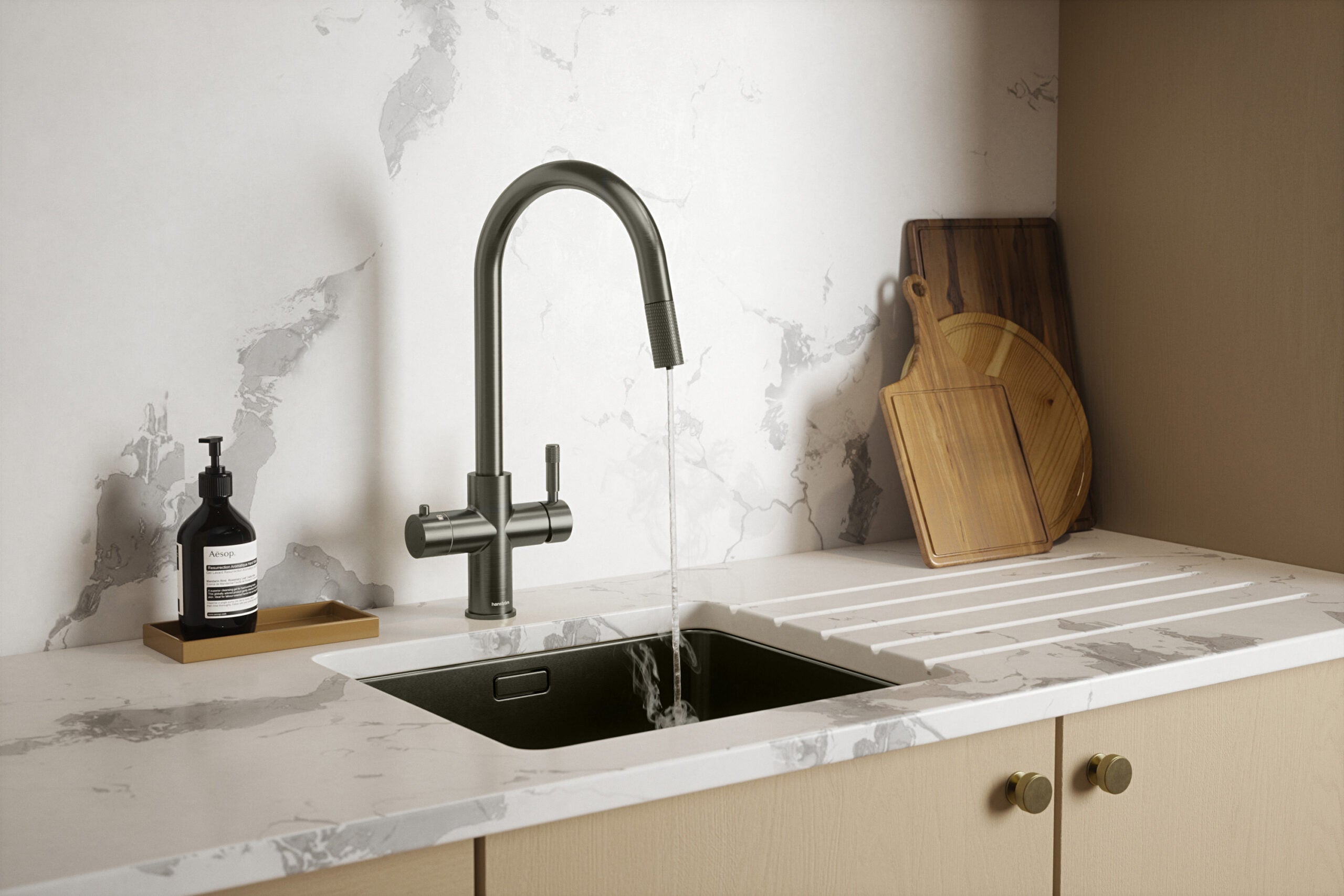 4-in-1 Hanström Flex Pro - Brushed Gunmetal