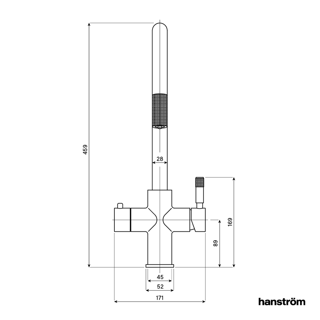4-in-1 Hanström Flex Pro - Matt Black