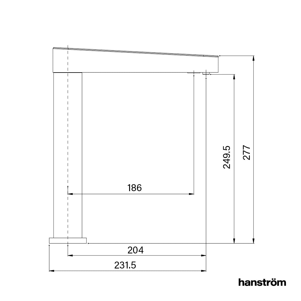 5-in-1 Hanström Floran - Brushed Nickel
