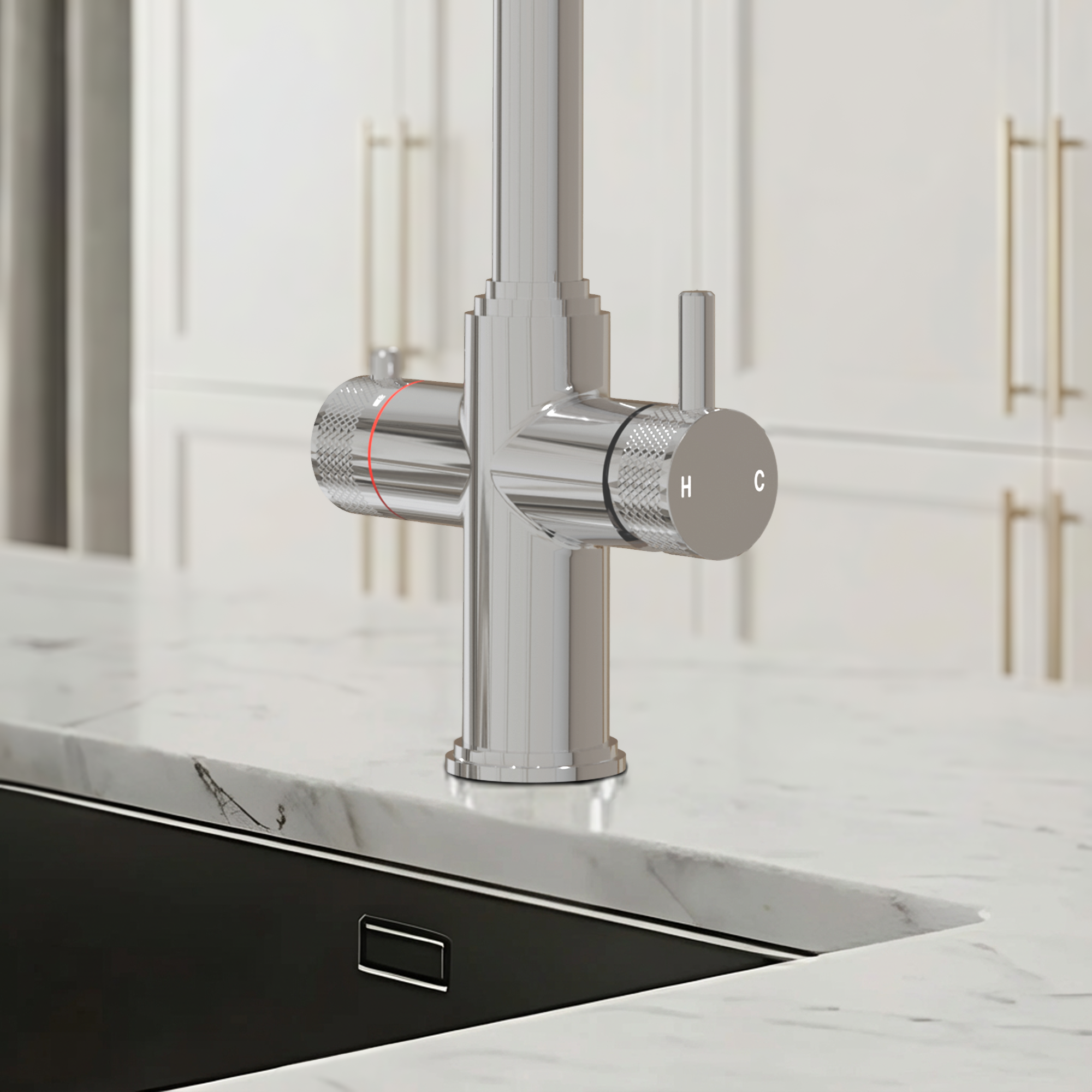 Fohen Kyros 4-in-1 Pull Out Chrome