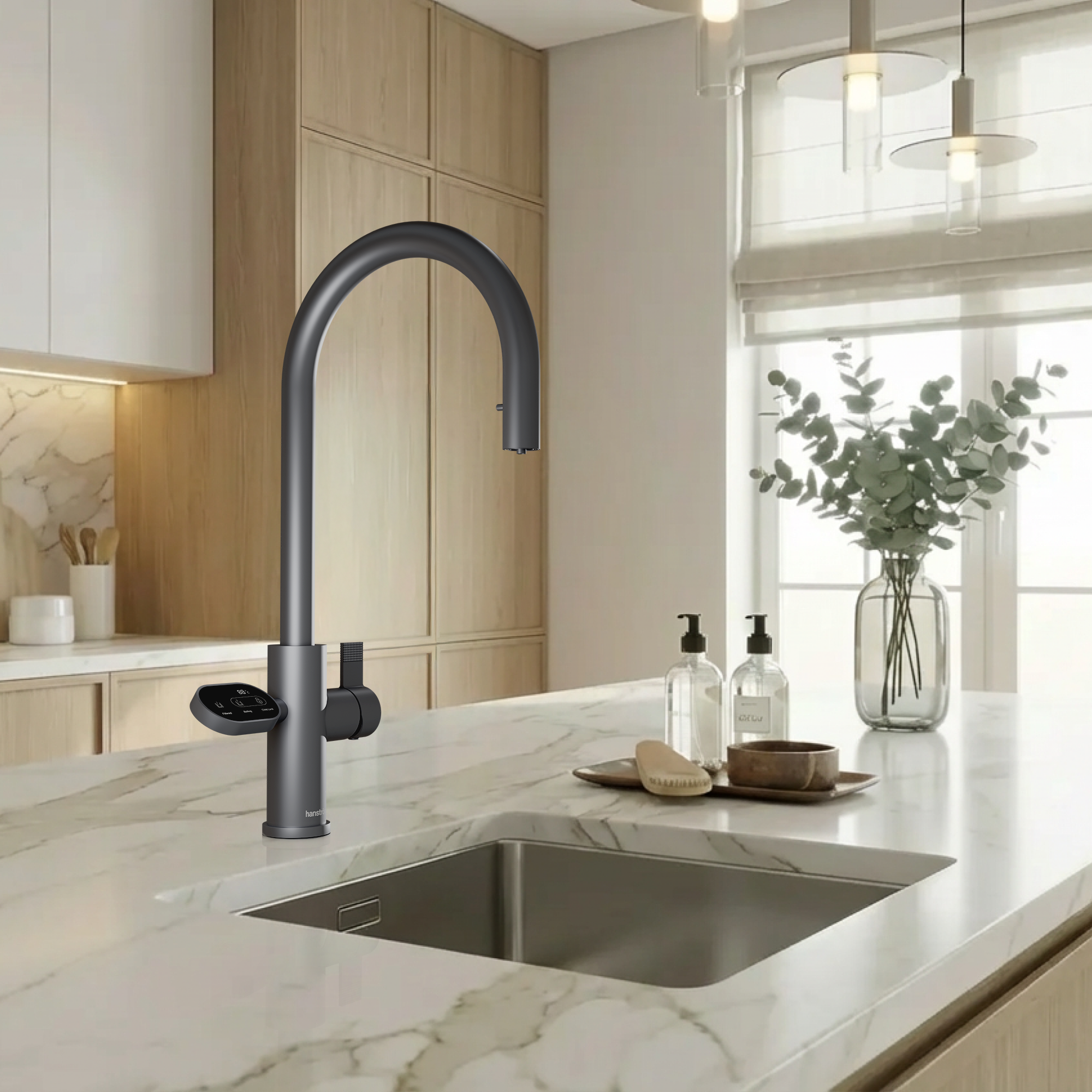 Image of Hanström 4-in-1 Nexa Digital Pullout - Gunmetal Grey