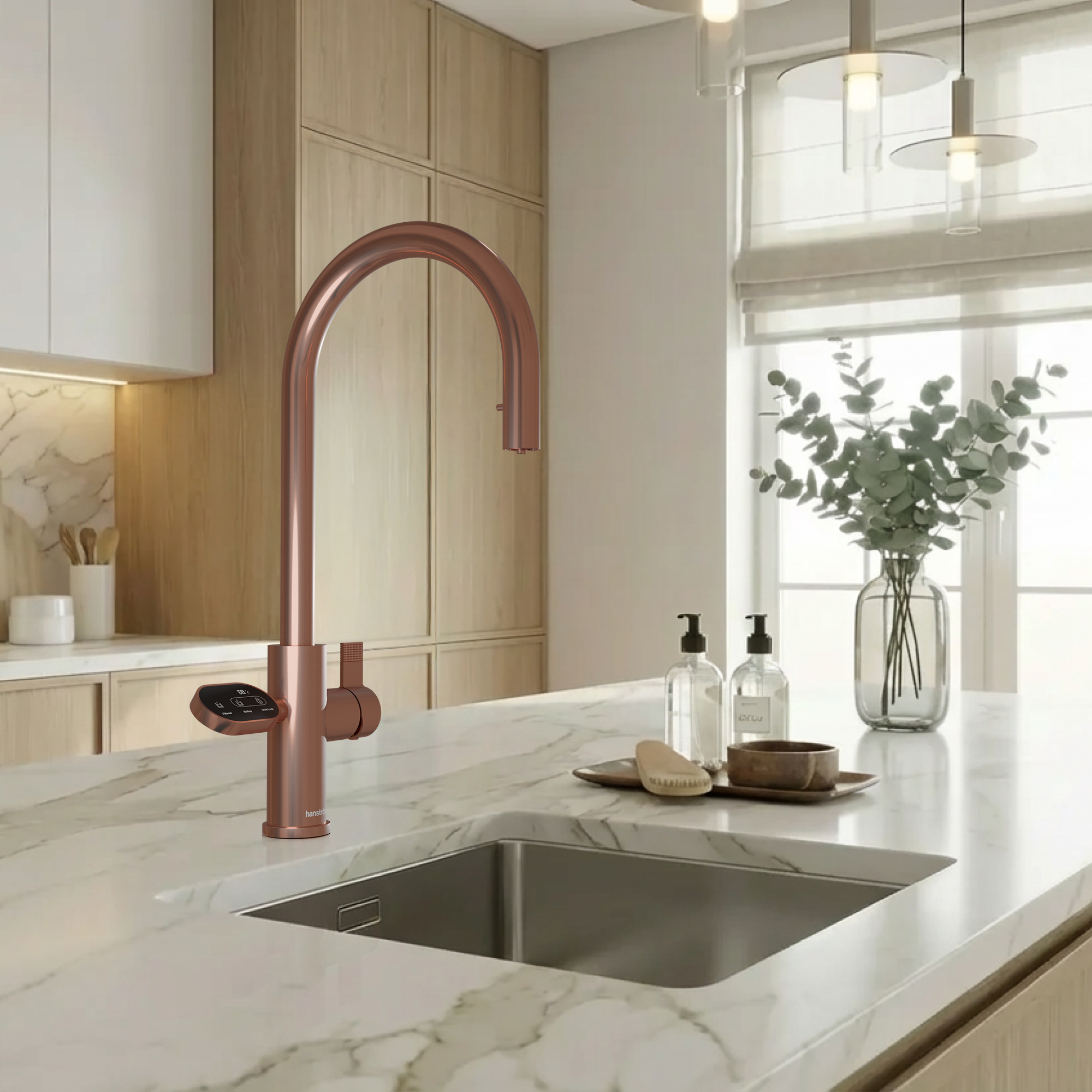 Image of Hanström 4-in-1 Nexa Digital Pullout - Rose Gold
