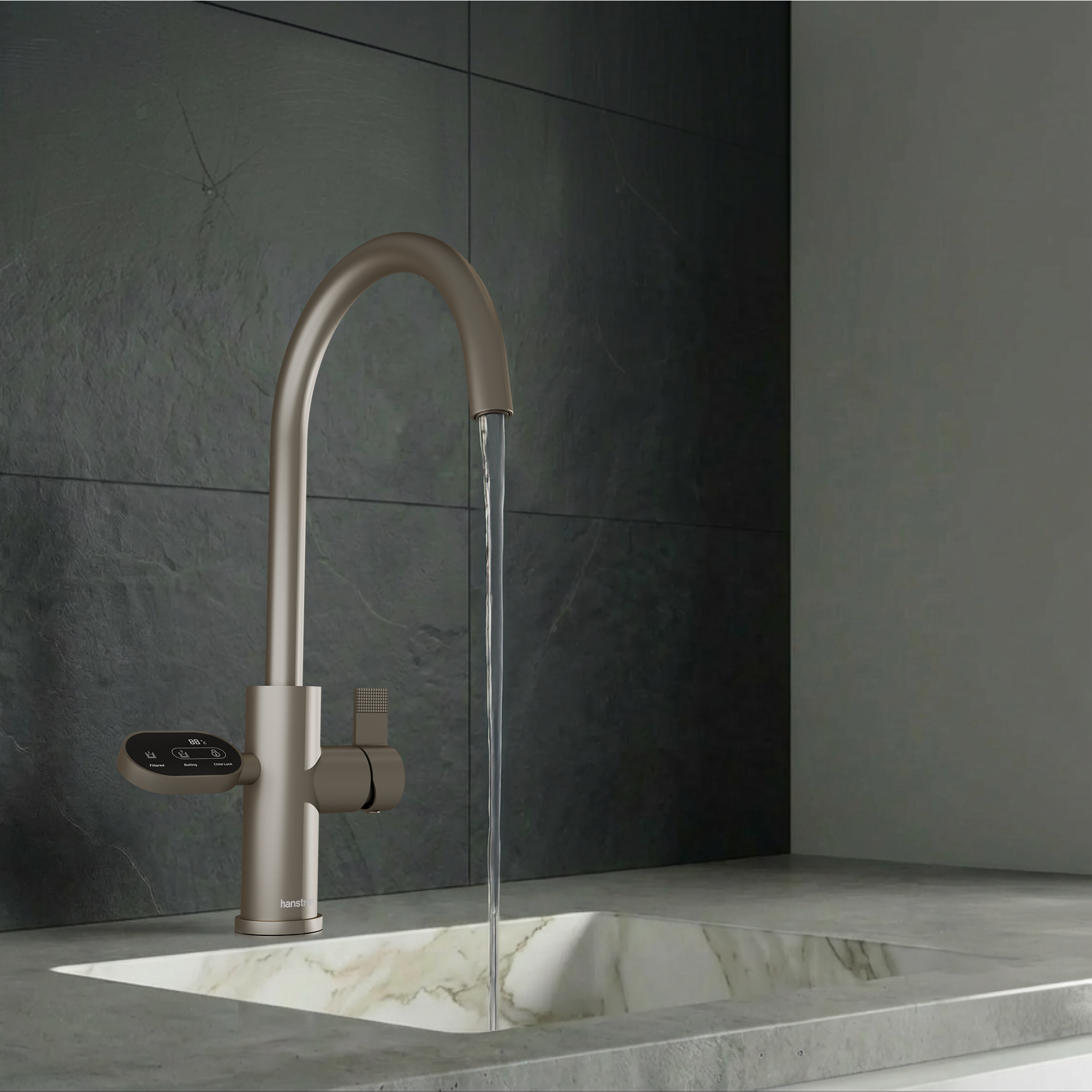 Image of Hanström 4-in-1 Nexa Digital - Brushed Nickel