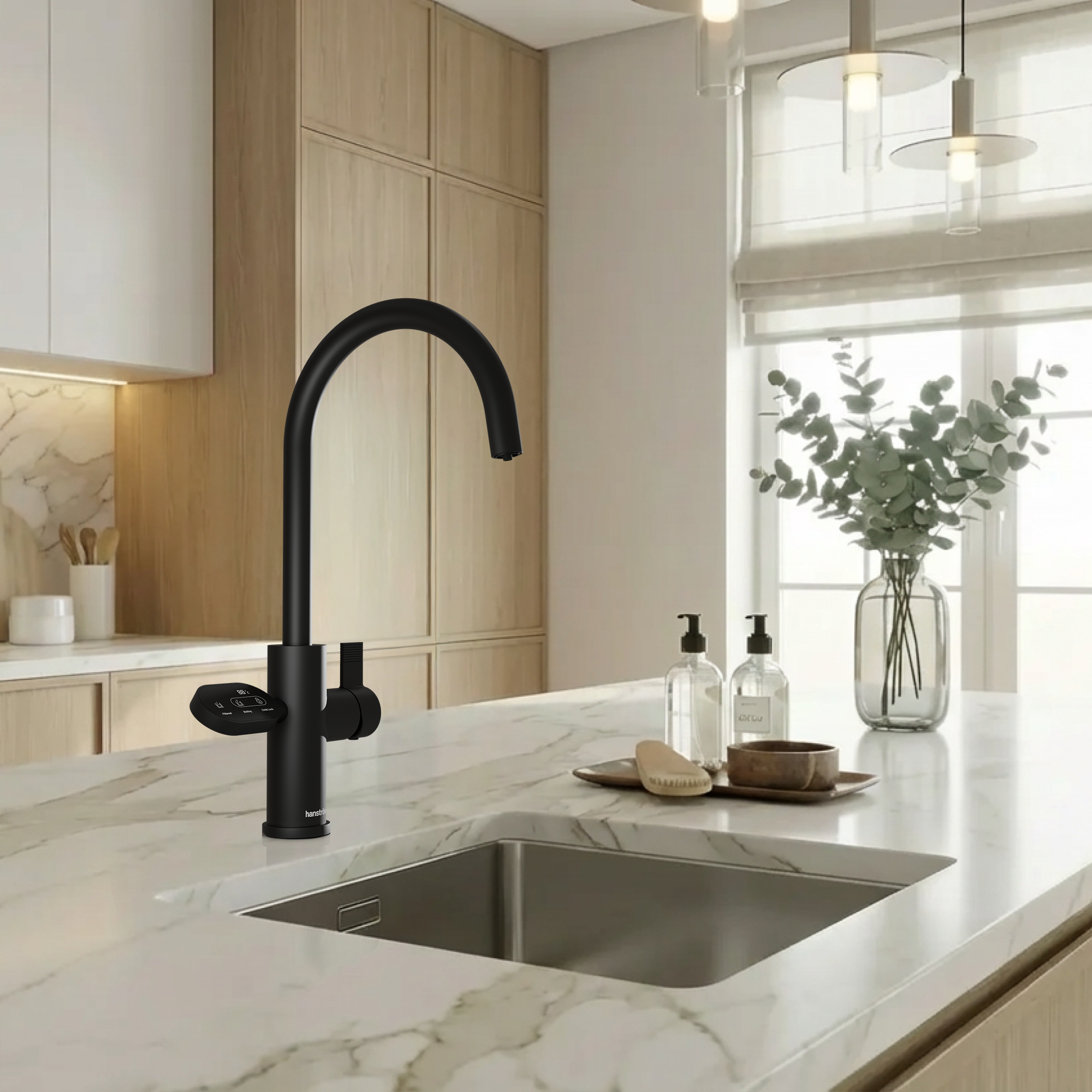 Image of Hanström 4-in-1 Nexa Digital - Matt Black