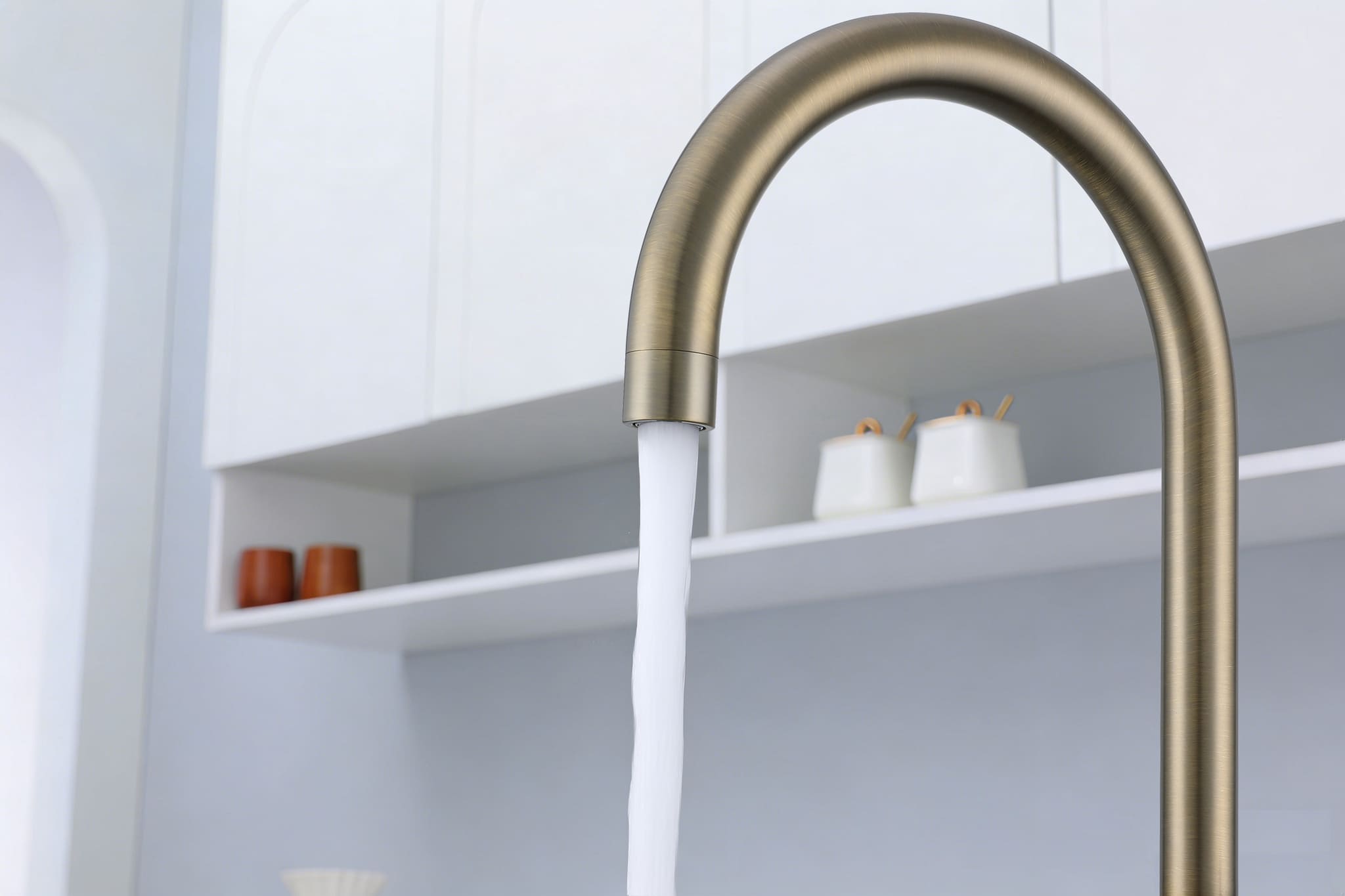 4-in-1 Fohen Fervente Touch - Patinated Brass