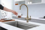 4-in-1 Fohen Fervente Touch - Patinated Brass