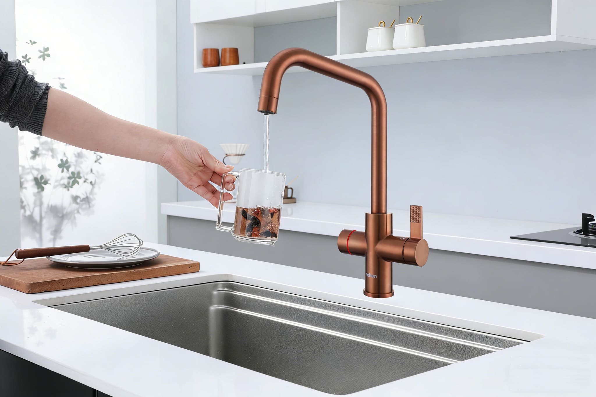 Image of Fohen 4-in-1 Fedina Touch - Rose Gold