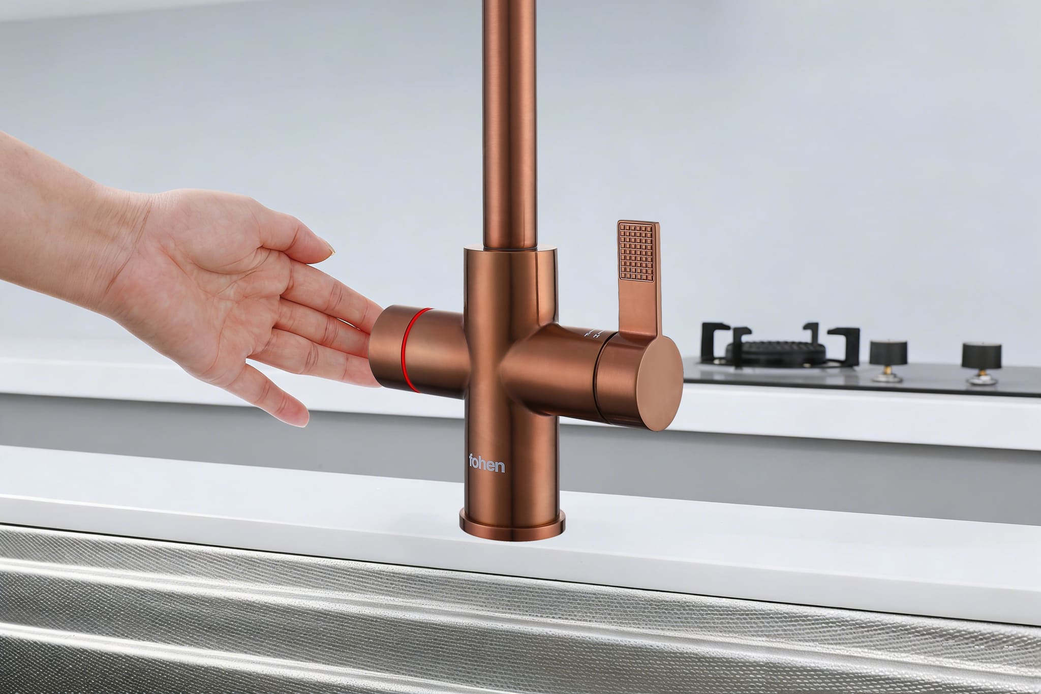 Image of Fohen 4-in-1 Fedina Touch - Rose Gold