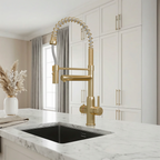 3-in-1 Fohen Spring Pro - Brushed Brass