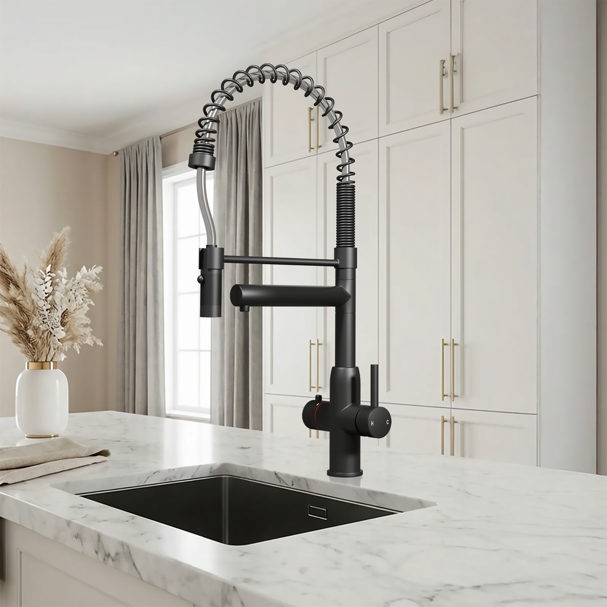 Image of Fohen Spring Pro 3-in-1 Matt Black