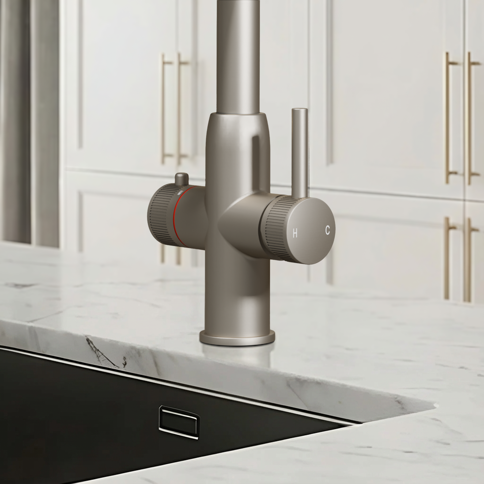 Image of Fohen Spring Pro 3-in-1 Brushed Nickel