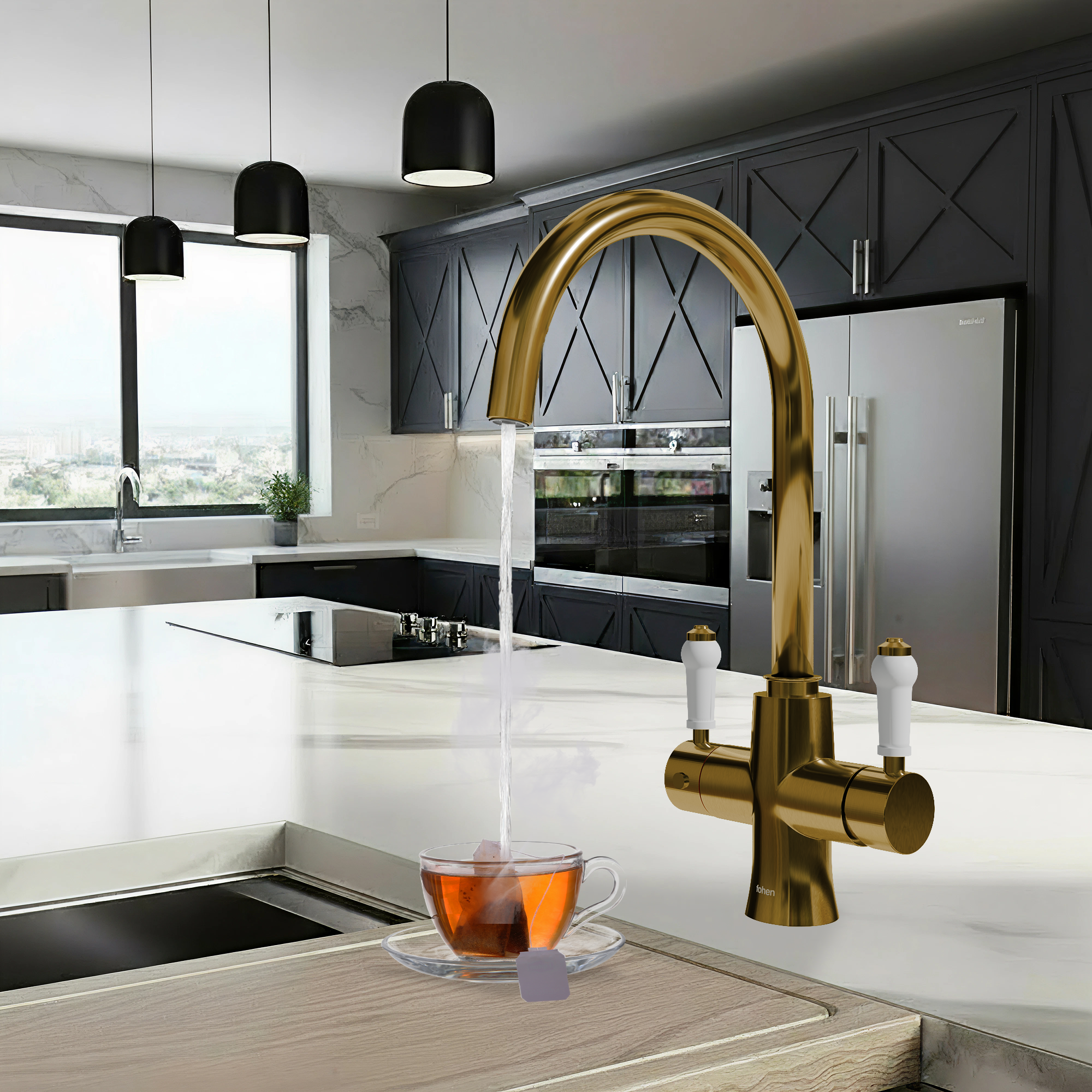 Image of Fohen Fantale Pro Brushed Zirconium Gold