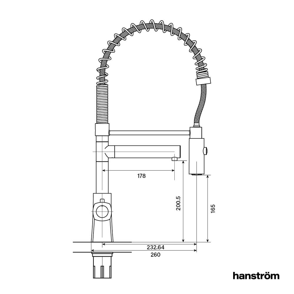 Image of Hanström Aran Brushed Copper