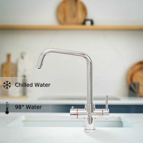 Fohen Fedina Chrome 4-in-1 Boiling & Chilled Water Tap