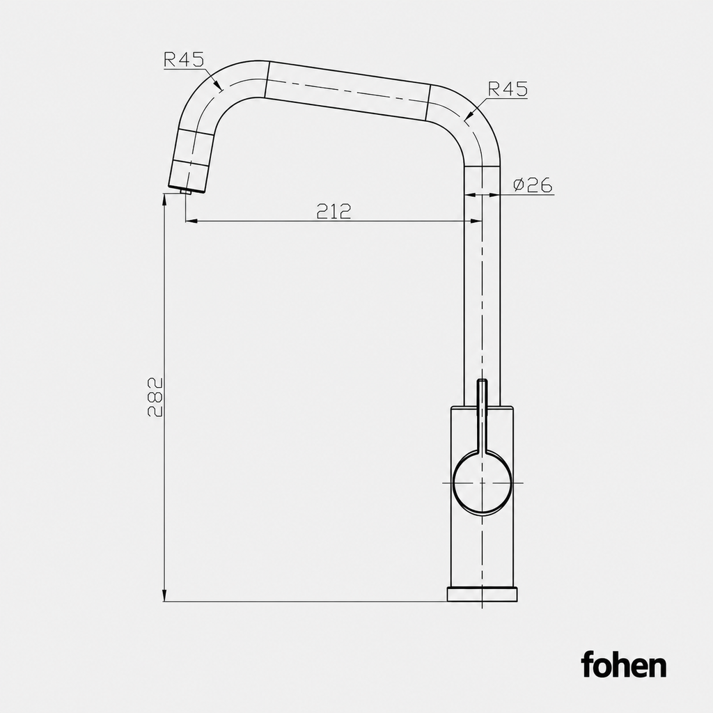 4-in-1 Fohen Fedina Touch - Rose Gold