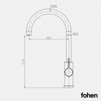 4-in-1 Fohen Fervente Touch - Chrome