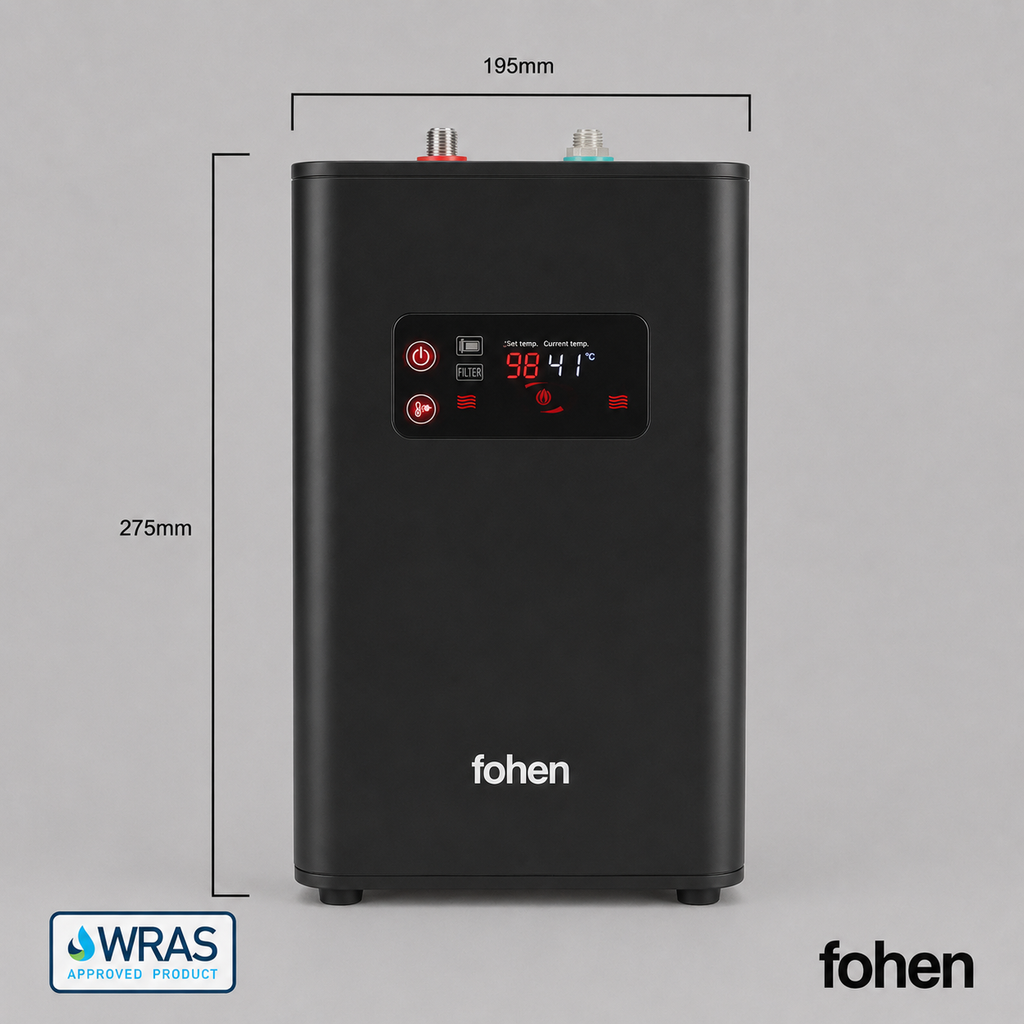 4-in-1 Fohen Fedina Touch - Matt Black & Nickel Accents