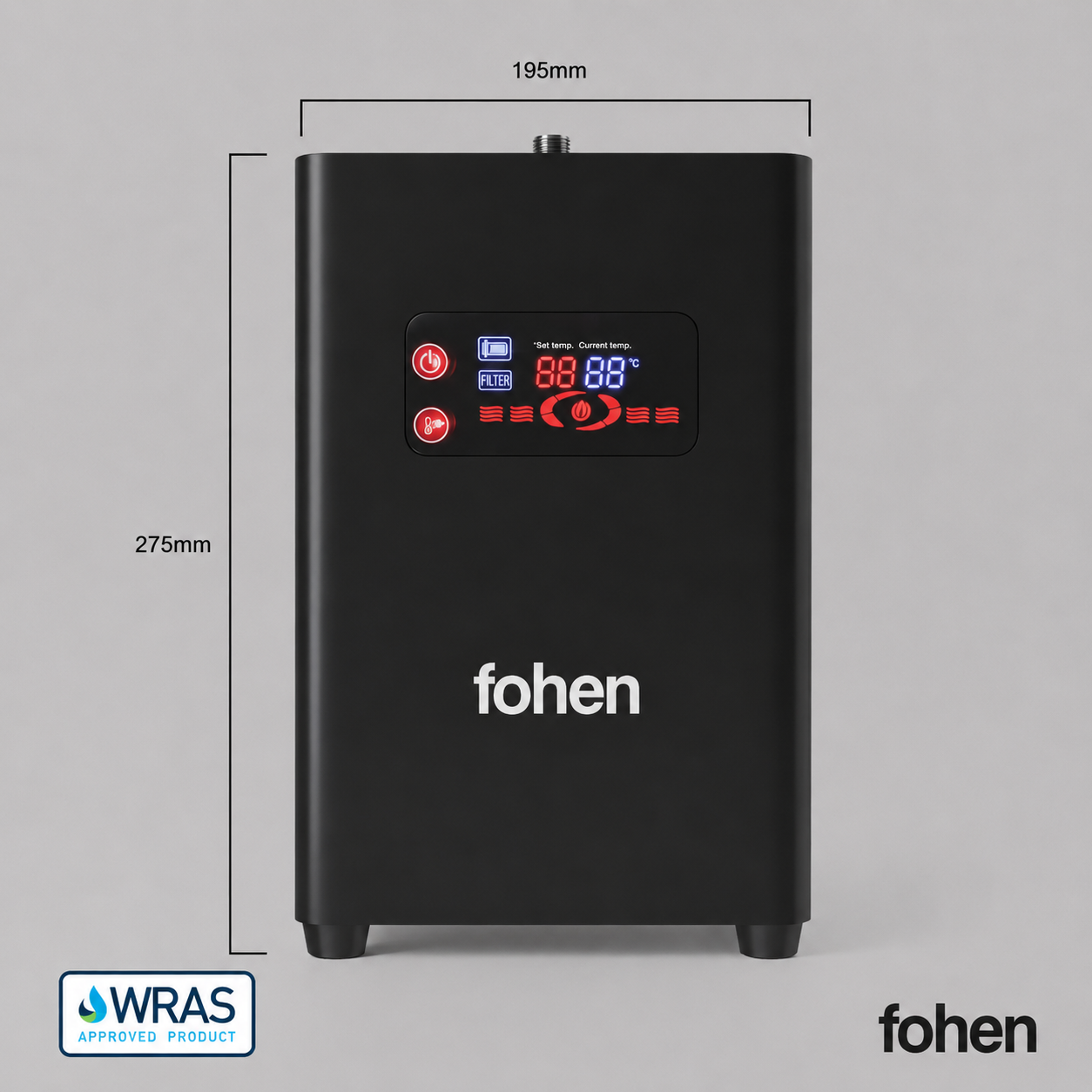 3-in-1 Fohen Tate + Spray - Chrome