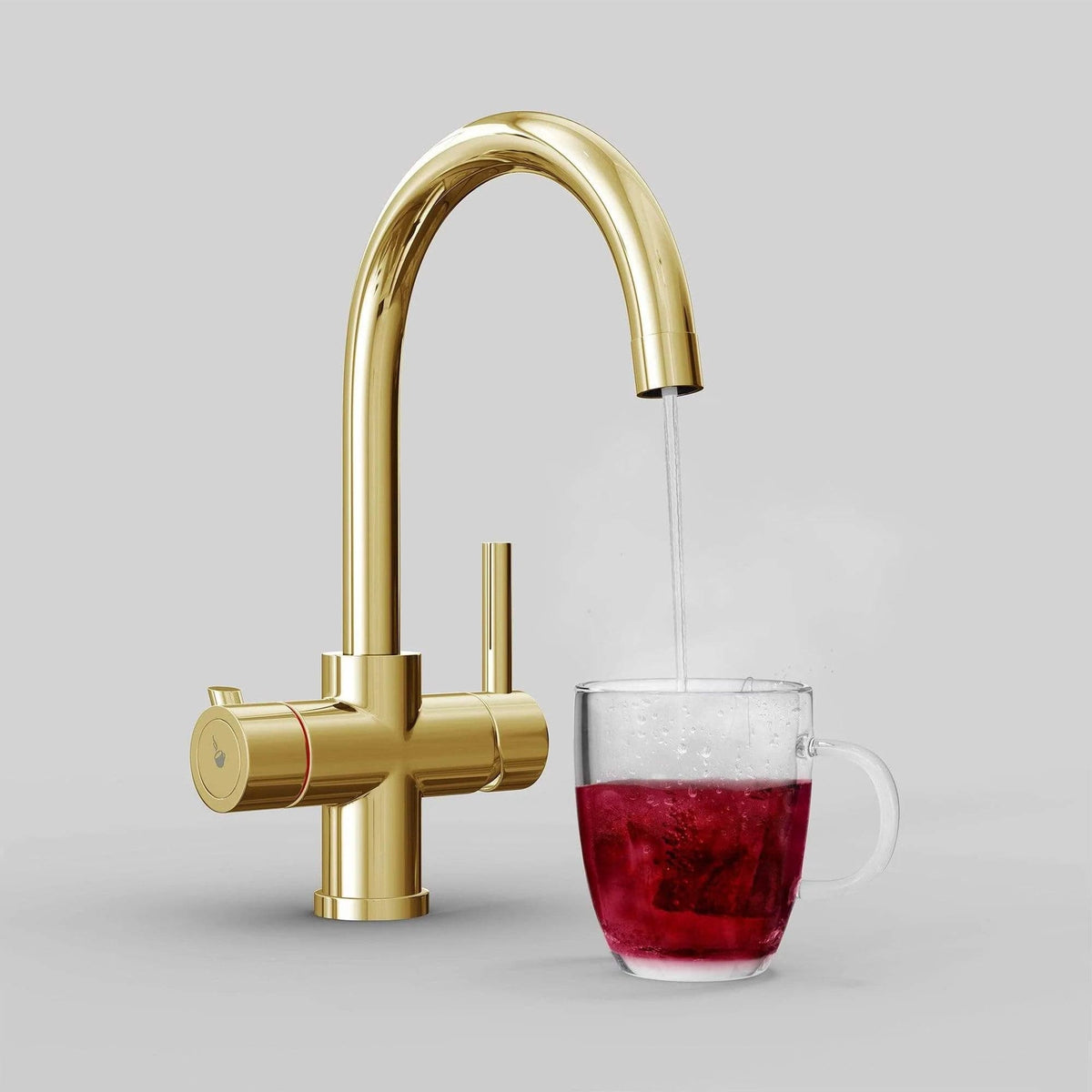 Fohen CK02TG Fohen Furnas Titanium Gold 3-in-1 98°C Boiling Water Tap