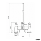 4-in-1 Fohen Holden Bridge - Chrome